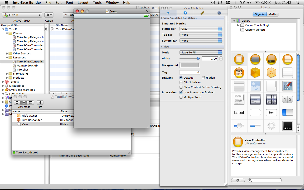 Xcode Tutorial Interface Builder | tutorial objective c xcode et interface builder macfan Xcode Tutorial Interface Builder | tutorial objective c xcode et interface builder macfan